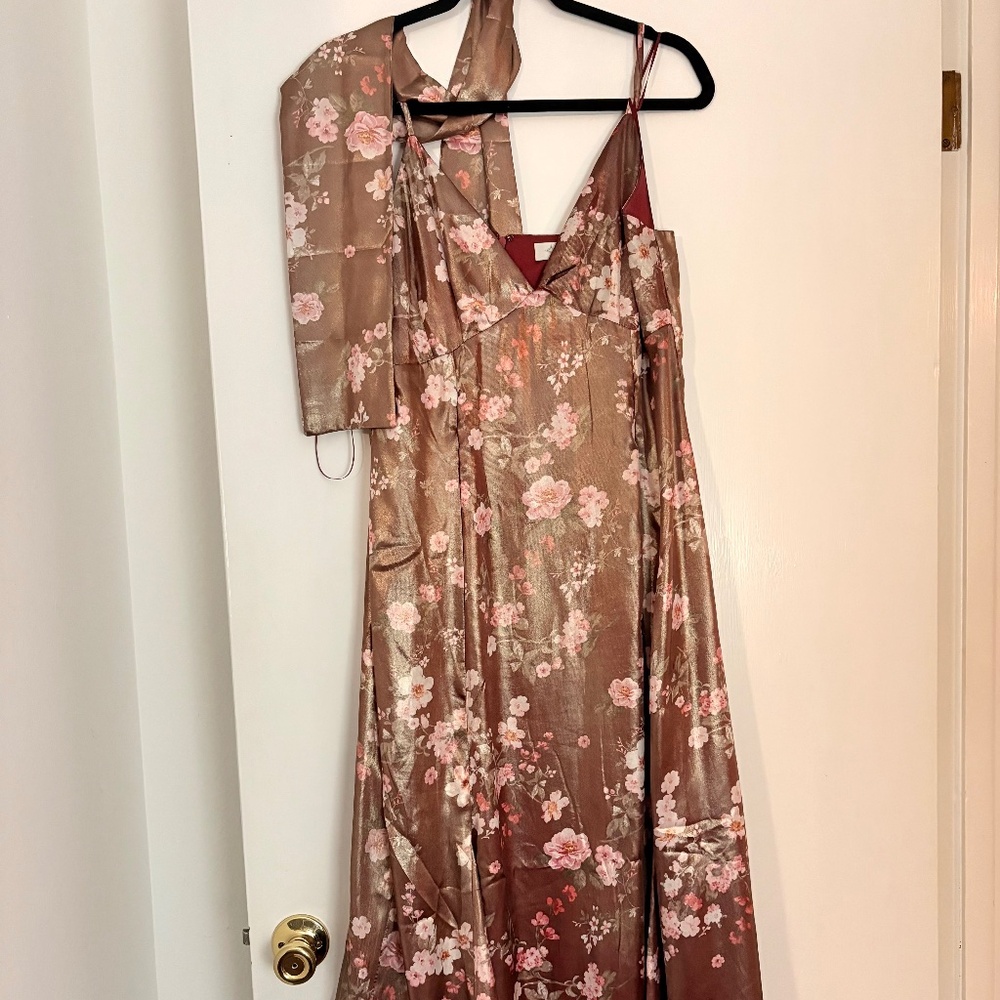 Rose gold dress